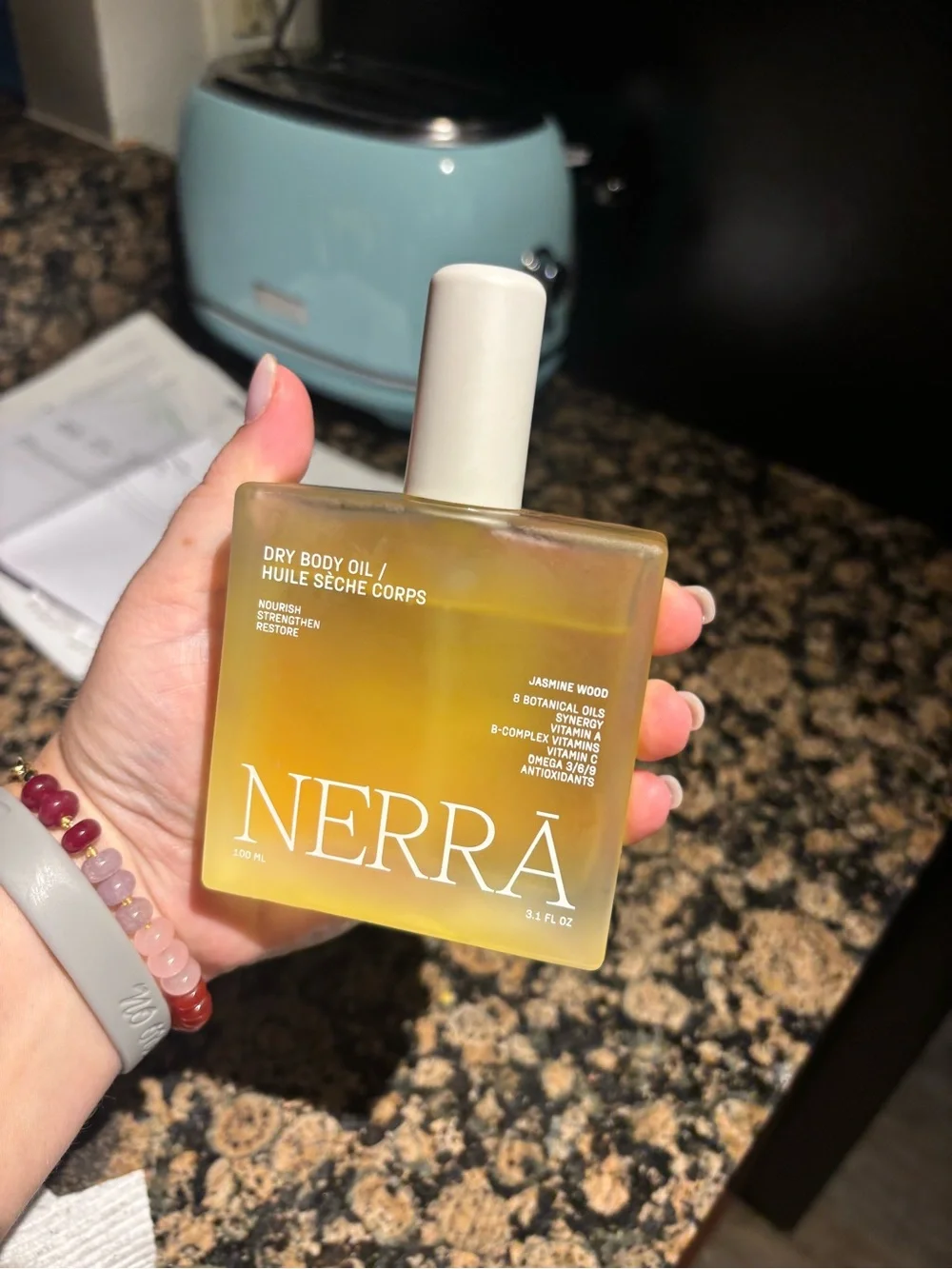 Dry Body Oil in Yellow — Nourishing Jasmine Body Oil